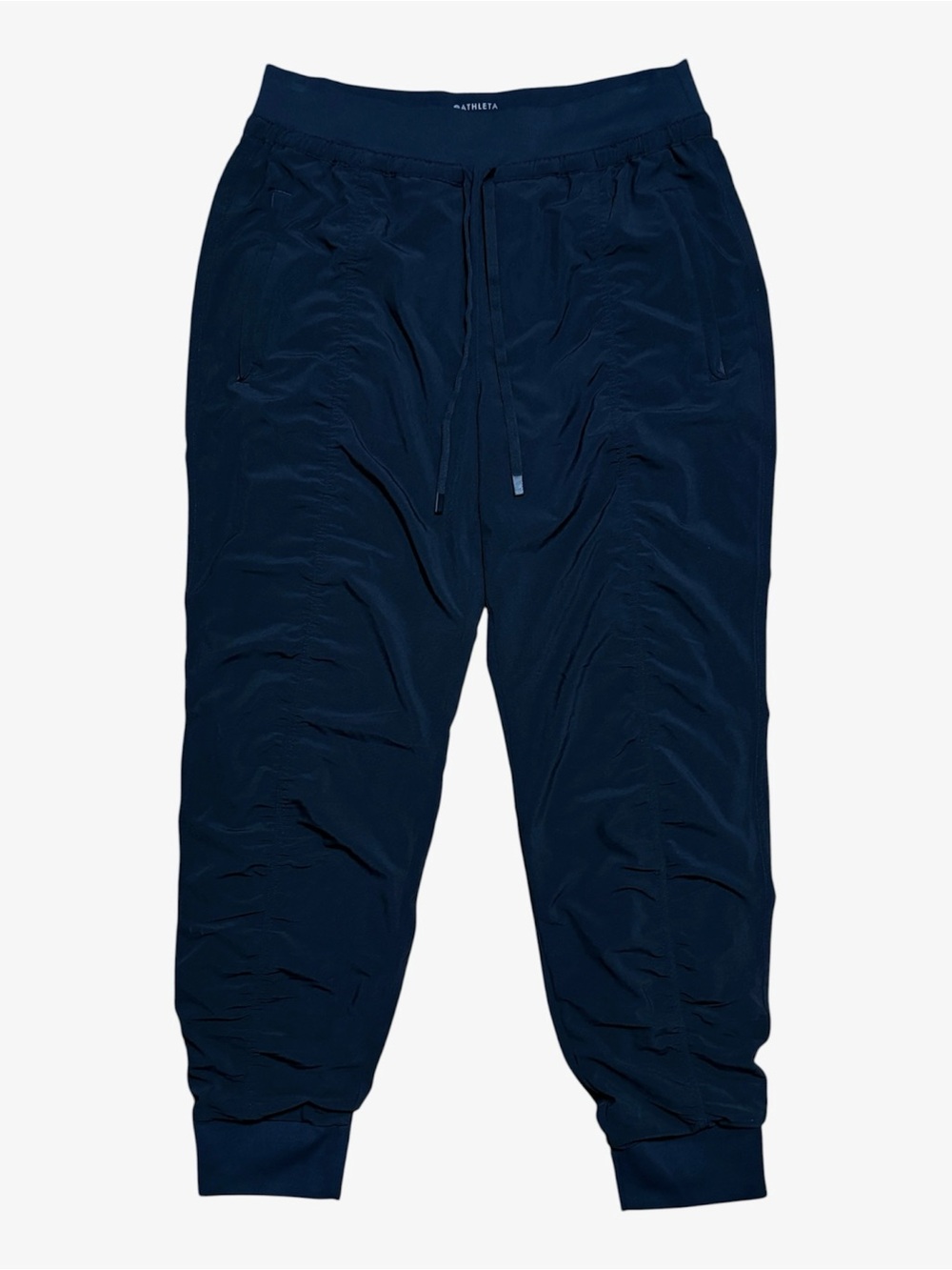 Athleta Attitude II Lined Jogger Pant In Black Sz 8
